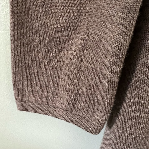 Tahari Merino Wool Long Sleeve Sweater Dress Size L - Picture 5 of 10